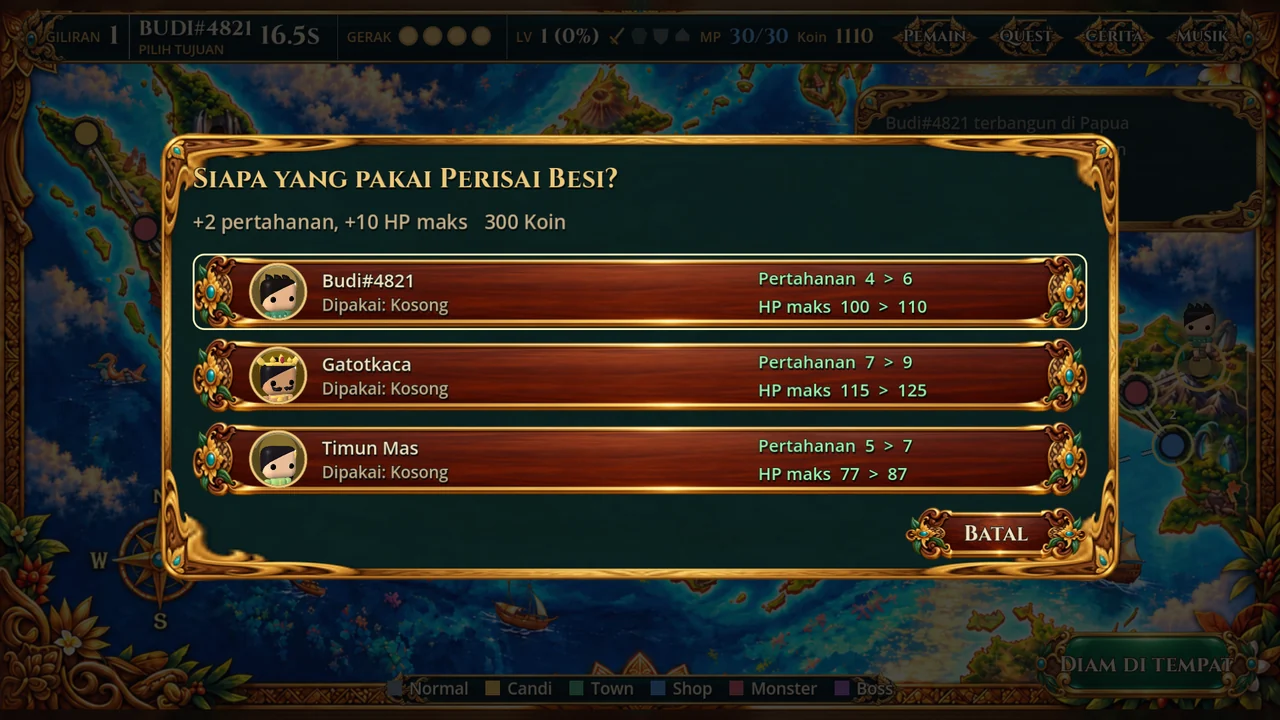 Nusantara: Legends Board RPG — tangkapan layar 6